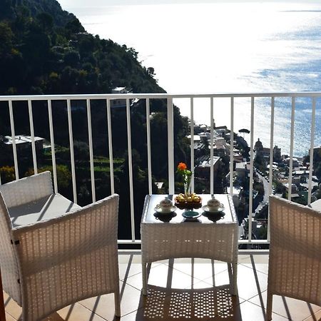Casa Rossia Breathtaking Sea View Apartment In Позитано Екстериор снимка