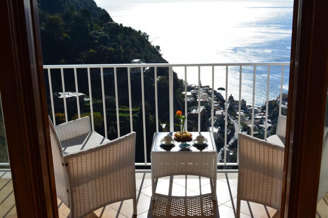 Casa Rossia Breathtaking Sea View Apartment In Позитано Екстериор снимка
