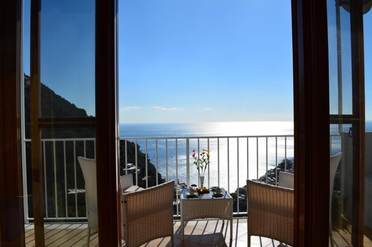 Casa Rossia Breathtaking Sea View Apartment In Позитано Екстериор снимка