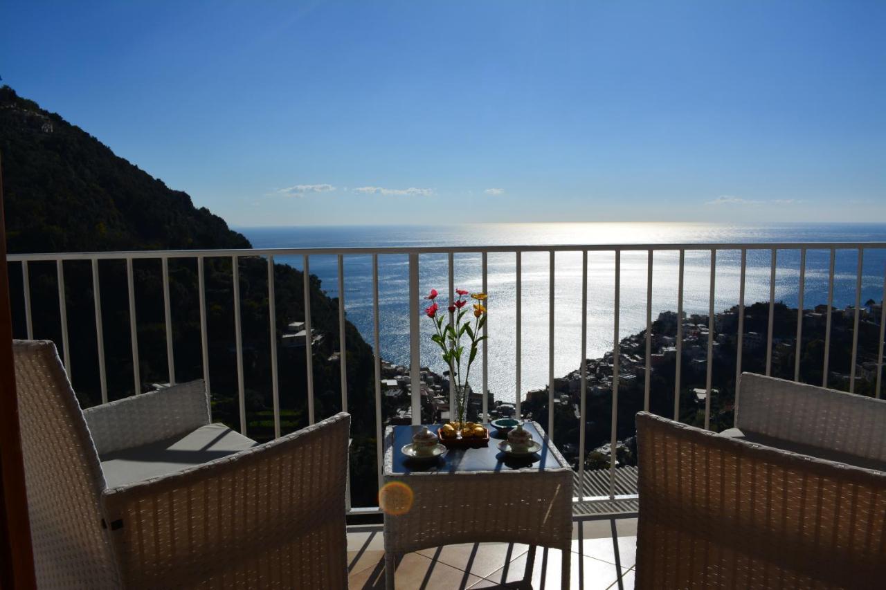 Casa Rossia Breathtaking Sea View Apartment In Позитано Екстериор снимка