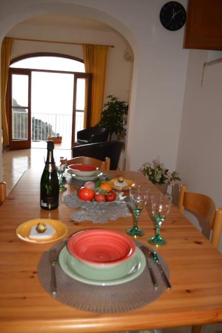 Casa Rossia Breathtaking Sea View Apartment In Позитано Екстериор снимка